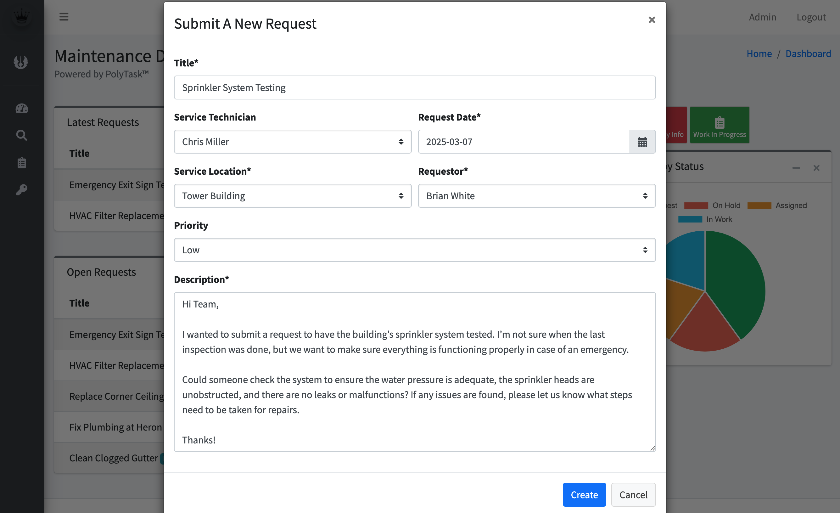 PolyTask Create Request